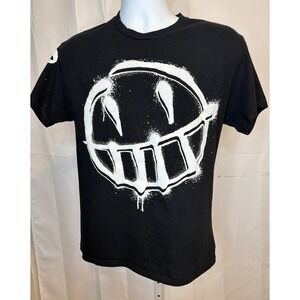 The Boys Anime Graffiti Smiley Face T-Shirt  Medium